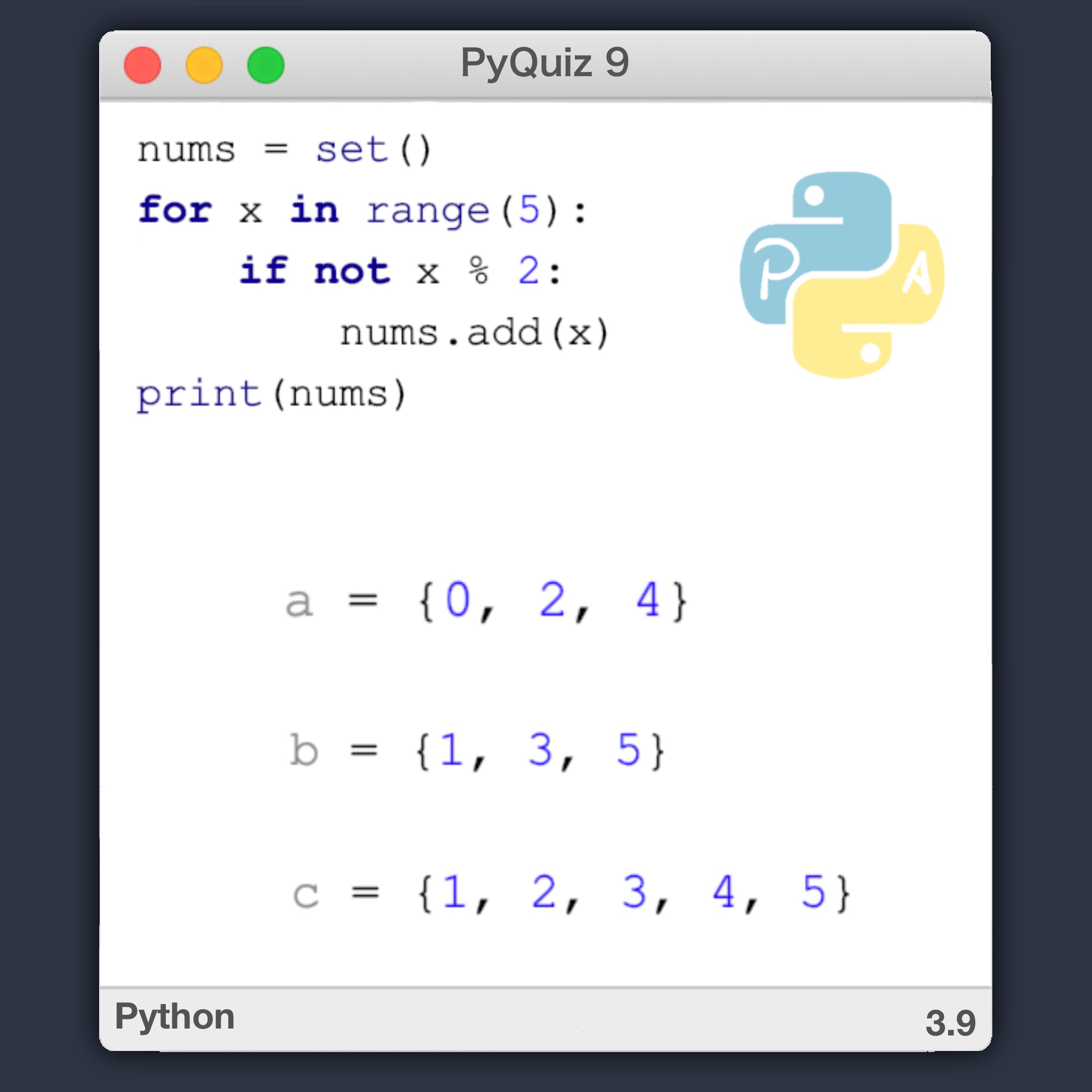 Pyquiz 9 - Cómo identificar números pares en Python