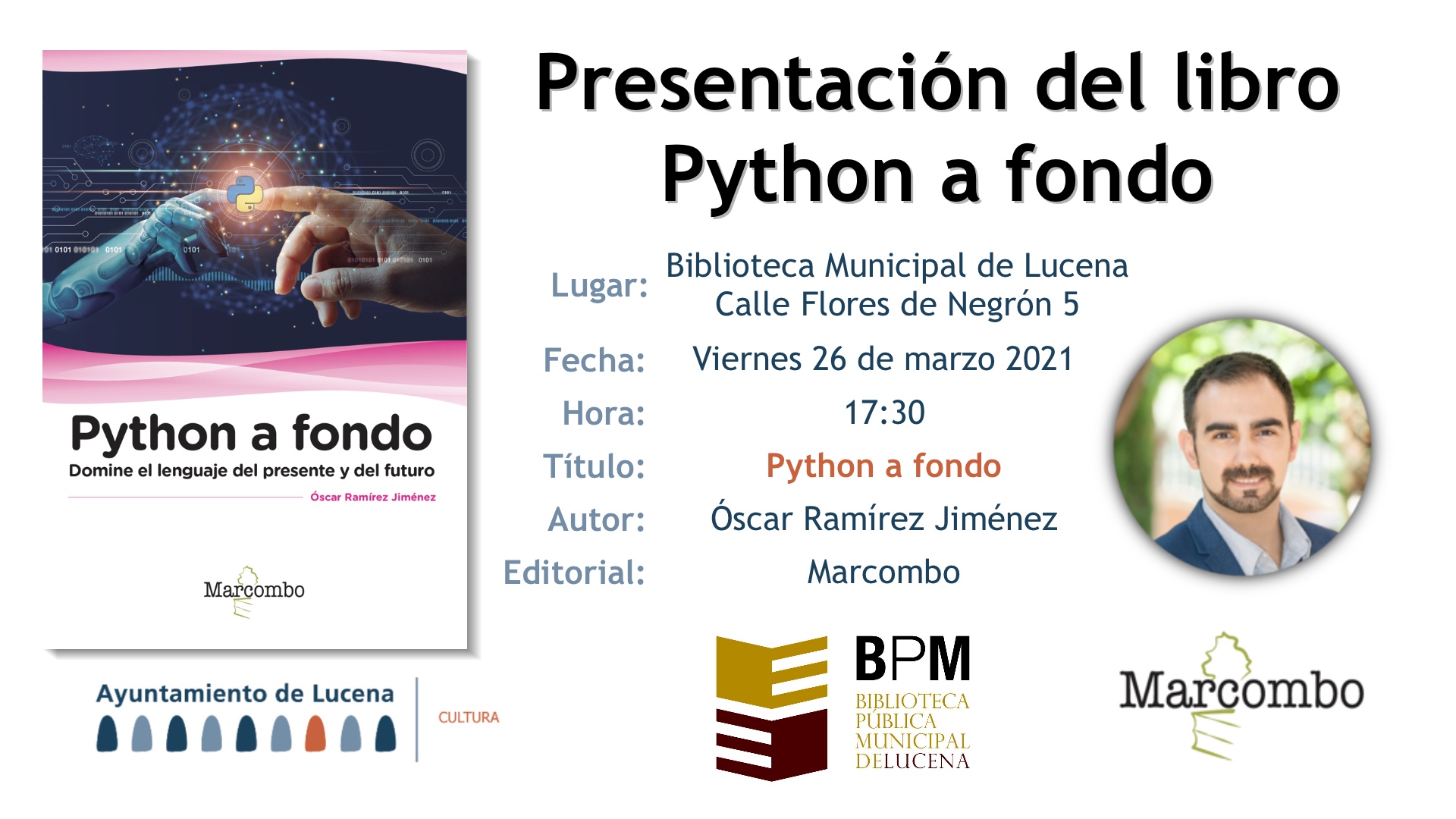 Presentación python a fondo en Lucena