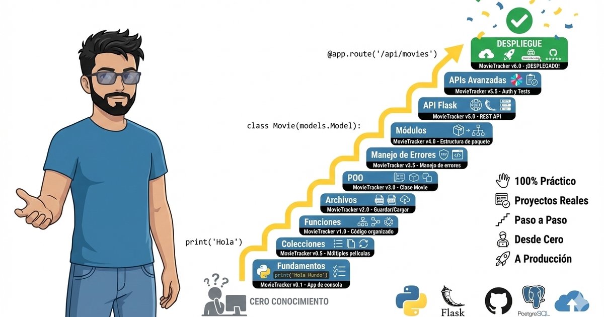 Curso Python desde Cero: Aprende Creando Proyectos Reales | El Pythonista